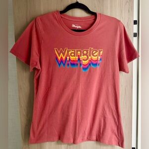 Wrangler | Rust Logo Tee | Size L